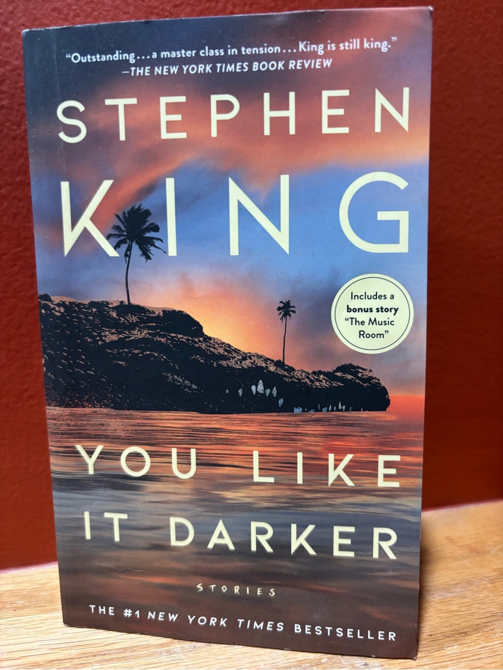 Stephen King Paperback - You Like It Darker in Orange and Blue